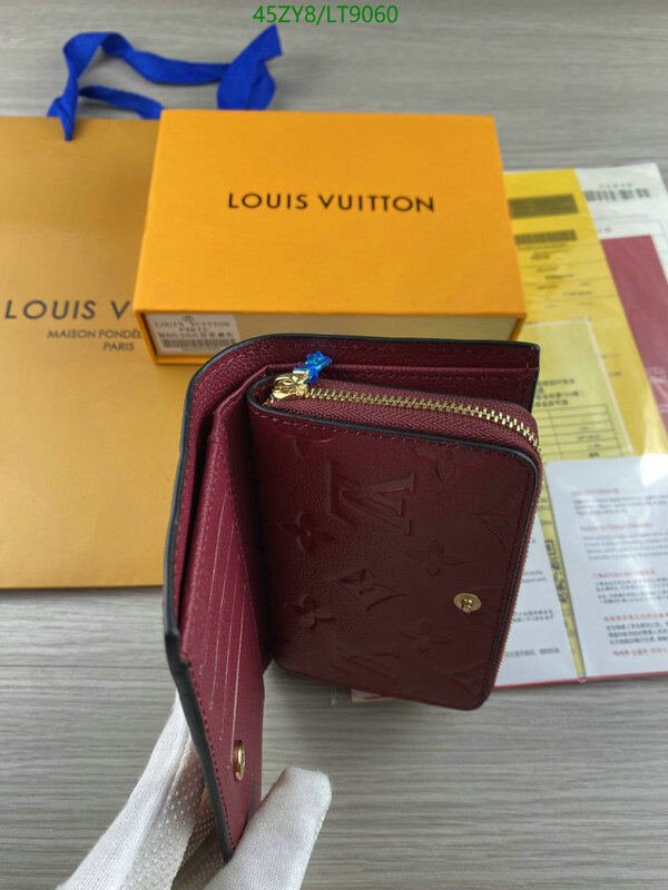 LV Bags-(4A)-Wallet-,Code: LT9060,$ 59USD