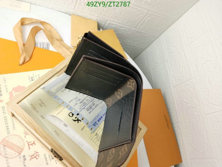 LV Bags-(4A)-Wallet-,Code: ZT2787,$ 64USD