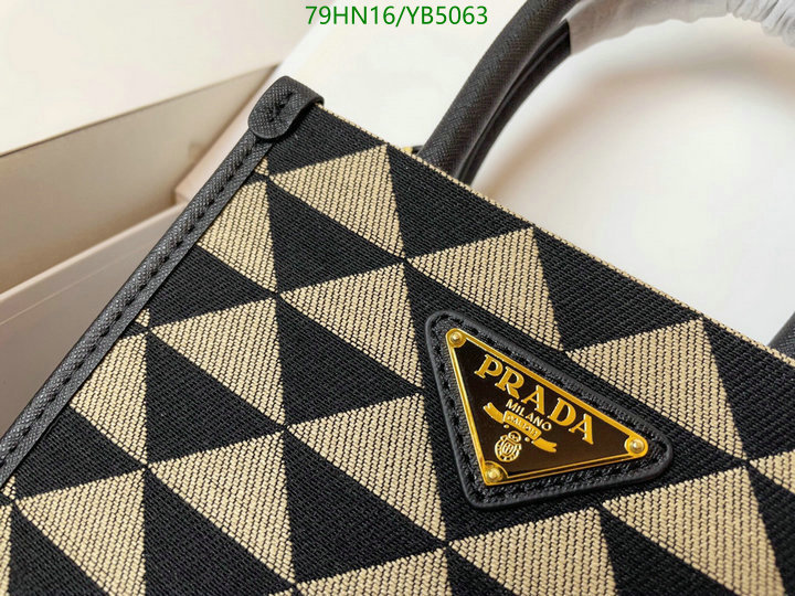 Prada Bag-(4A)-Handbag-,Code: YB5063,$ 103USD