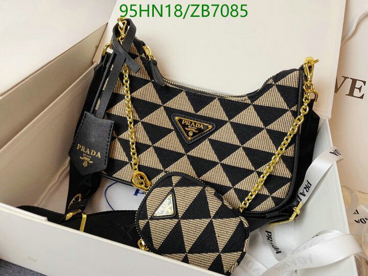 Prada Bag-(4A)-Re-Edition 2005 Code: ZB7085 $ 124USD