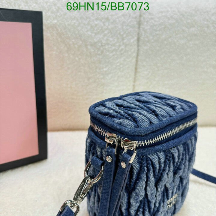 Miu Miu Bag-(4A)-Crossbody- Code: BB7073 $ 90USD