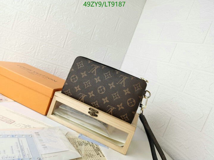 LV Bags-(4A)-Wallet-,Code: LT9187,$ 64USD