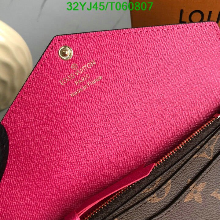 LV Bags-(4A)-Wallet-,Code: T060807,$ 42USD
