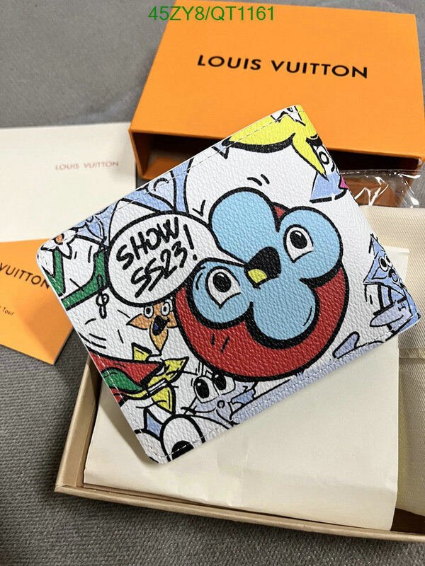 LV Bag-(4A)-Wallet- Code: QT1161 $ 59USD