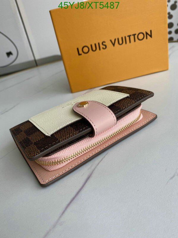 LV Bags-(4A)-Wallet-,Code: XT5487,$ 59USD