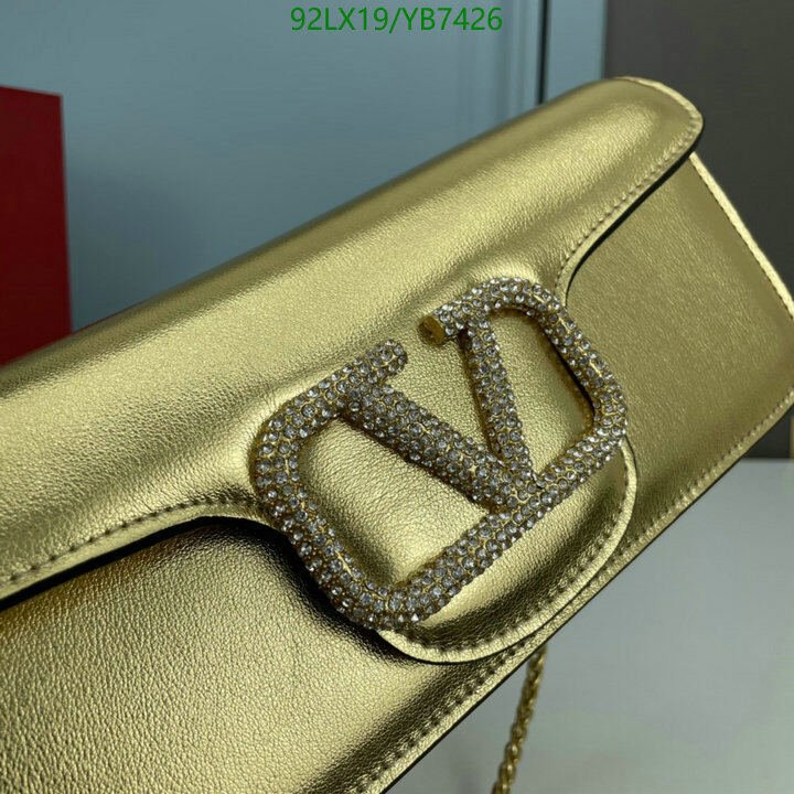Valentino Bag-(4A)-LOC-V Logo ,Code: YB7426,$ 120USD