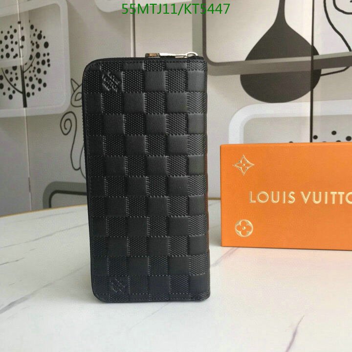 LV Bags-(4A)-Wallet-,Code: KT5447,$ 72USD