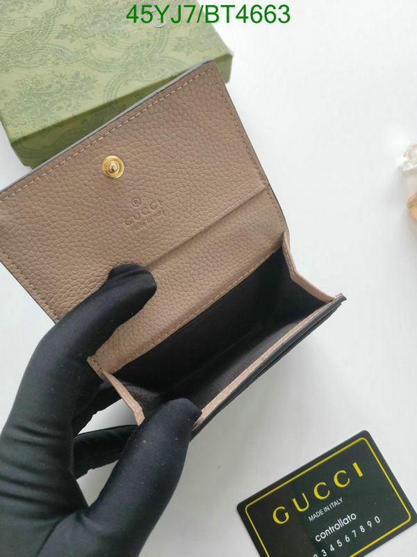 Gucci Bag-(4A)-Wallet- Code: BT4663 $ 59USD