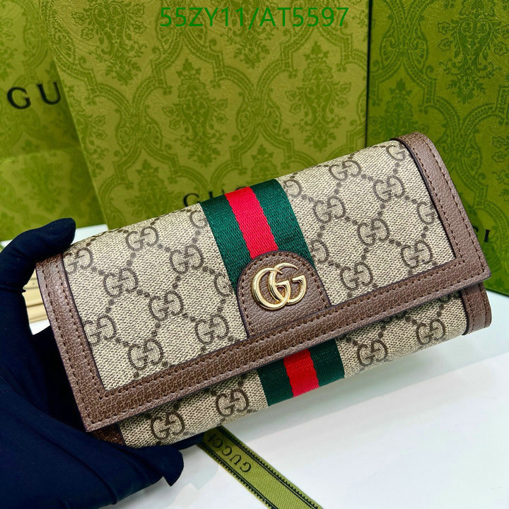 Gucci Bag-(4A)-Wallet- Code: AT5597 $ 72USD