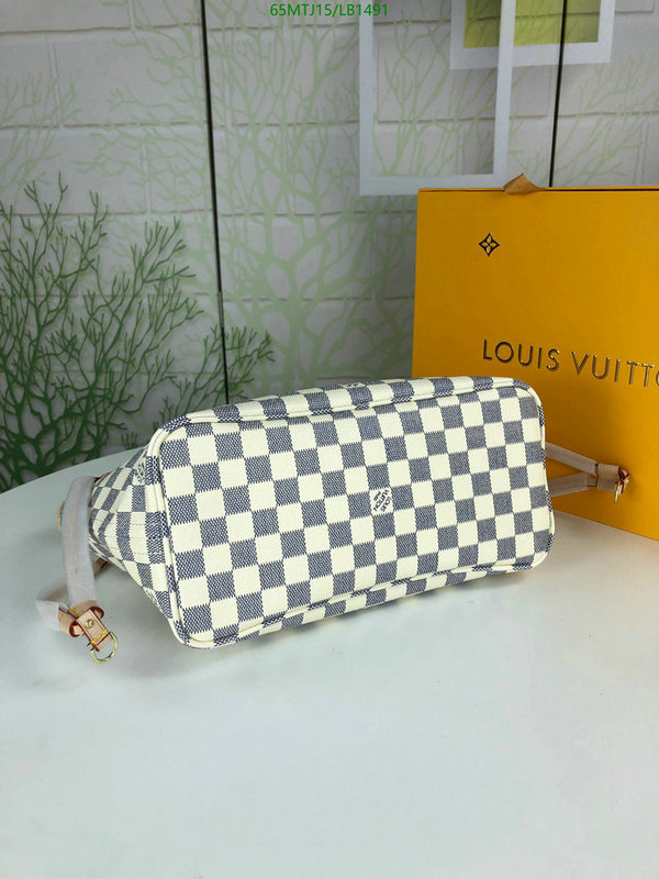 LV Bags-(4A)-Neverfull-,Code: LB1491,$ 85USD