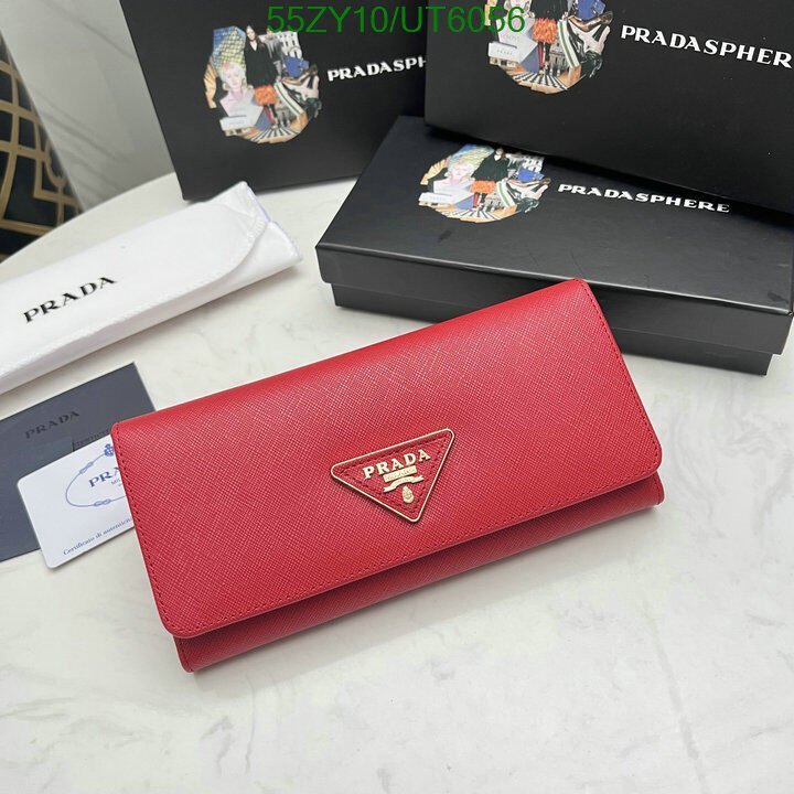 Prada Bag-(4A)-Wallet- Code: UT6056 $ 72USD