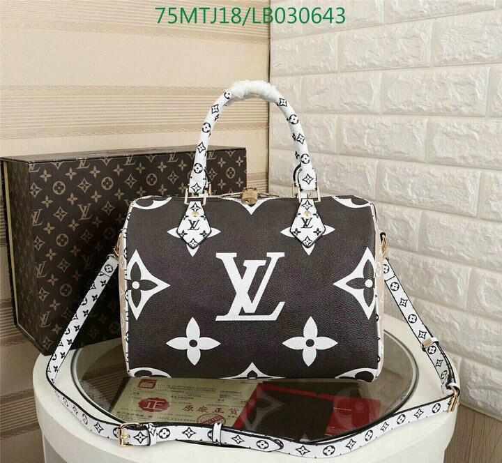LV Bags-(4A)-Speedy-,Code: LB030643,$ 98USD
