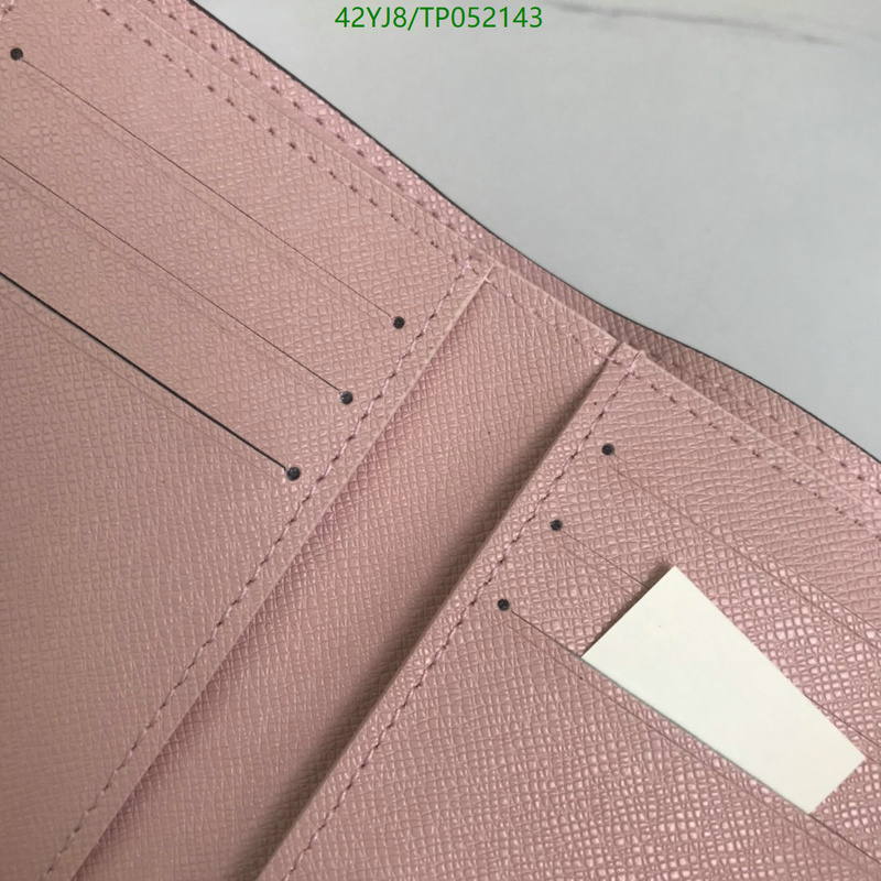 LV Bags-(4A)-Wallet-,Code: TP052143,$ 55USD