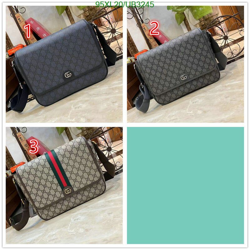 Gucci Bag-(4A)-Diagonal- Code: UB3245 $ 124USD