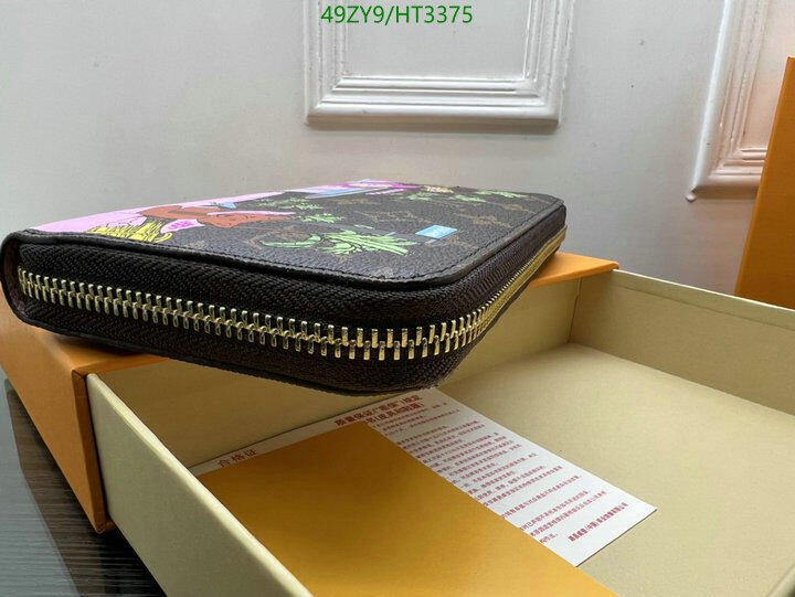 LV Bags-(4A)-Wallet-,Code: HT3375,$ 64USD