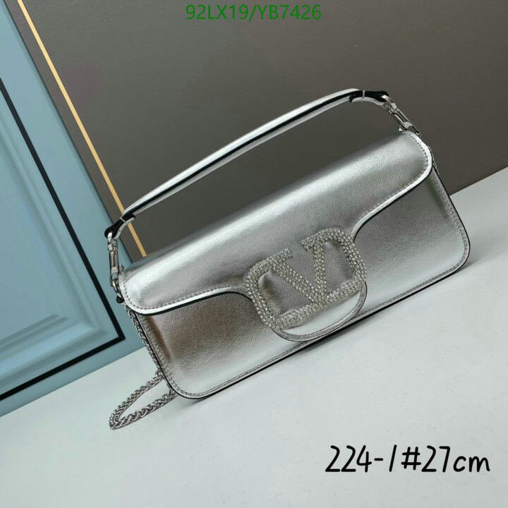 Valentino Bag-(4A)-LOC-V Logo ,Code: YB7426,$ 120USD