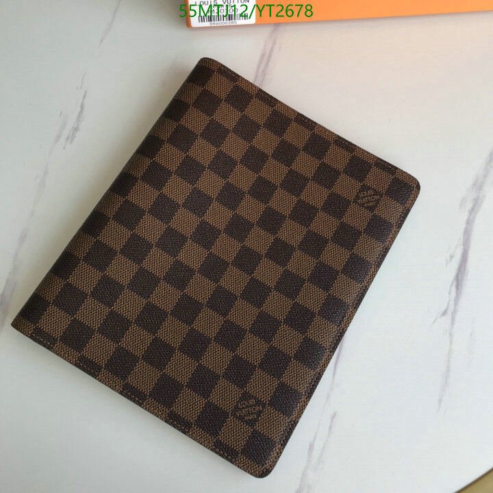 LV Bags-(4A)-Wallet-,Code: YT2678,$ 72USD
