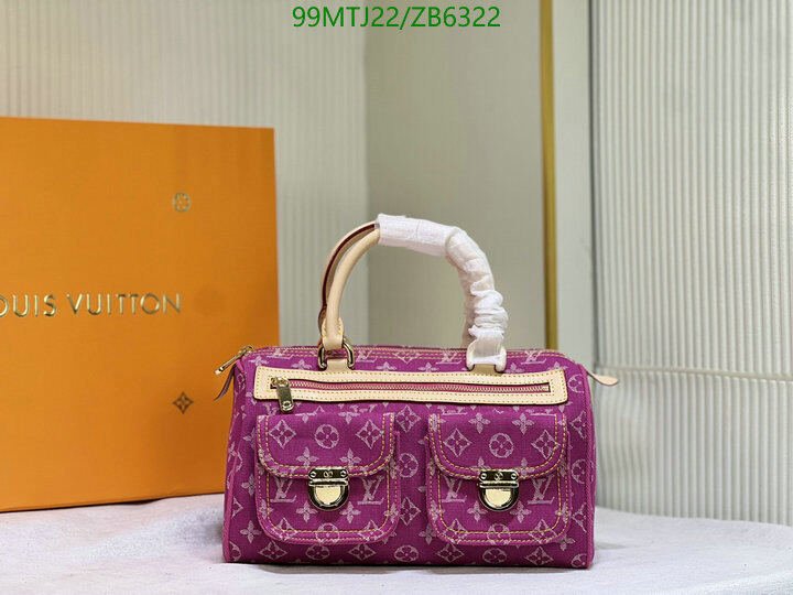 LV Bags-(4A)-Handbag Collection-,Code: ZB6322,$ 129USD