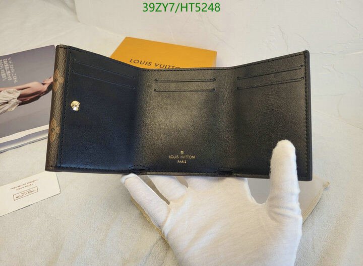 LV Bags-(4A)-Wallet-,Code: HT5248,$ 51USD