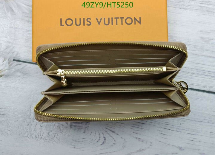 LV Bags-(4A)-Wallet-,Code: HT5250,$ 64USD