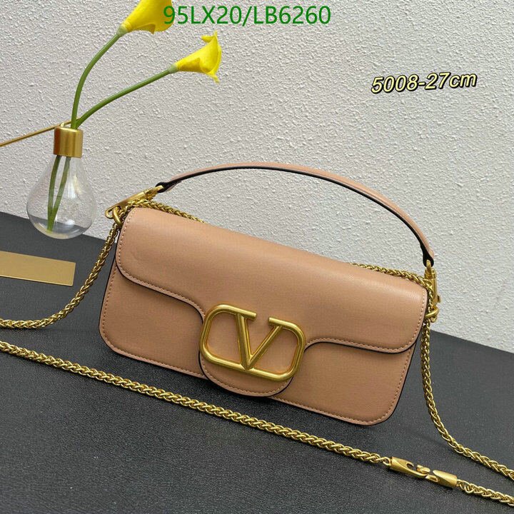 Valentino Bag-(4A)-LOC-V Logo ,Code: LB6260,$ 124USD