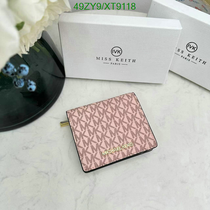 Michael Kors Bag-(4A)-Wallet- Code: XT9118 $ 64USD