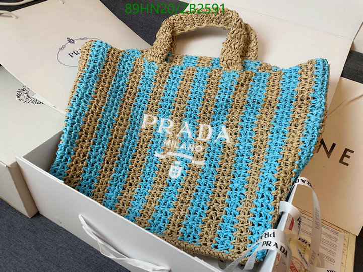 Prada Bag-(4A)-Handbag- Code: ZB2591 $ 116USD