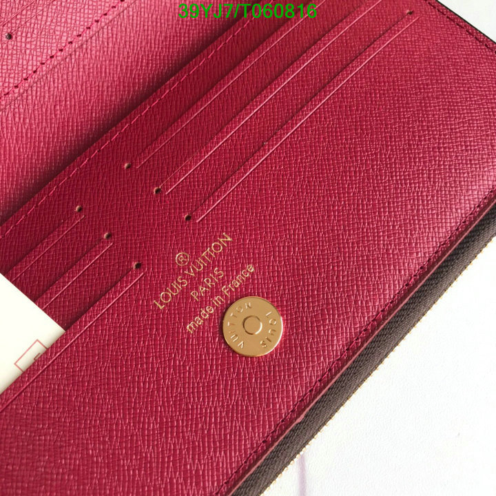 LV Bags-(4A)-Wallet-,Code: T060816,$ 51USD