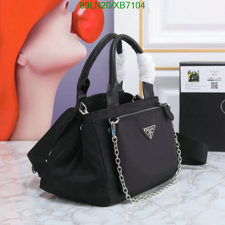 Prada Bag-(4A)-Handbag-,Code: XB7104,$ 116USD