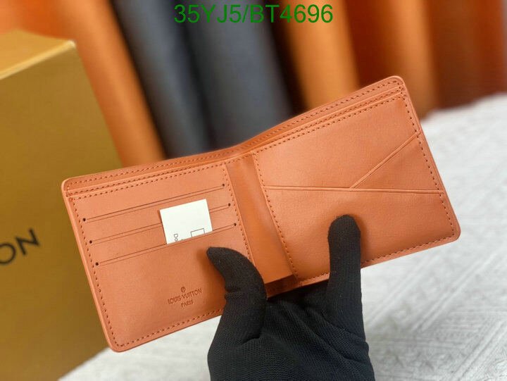 LV Bag-(4A)-Wallet- Code: BT4696 $ 46USD