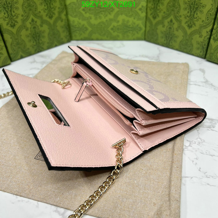 Gucci Bag-(4A)-Wallet-,Code: XT2691,$ 77USD