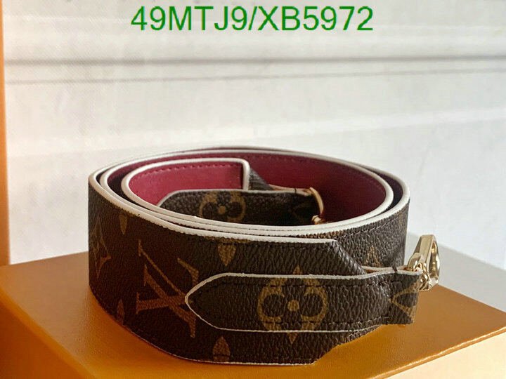 LV Bags-(4A)-Shoulder Strap-,Code: XB5972,$ 64USD