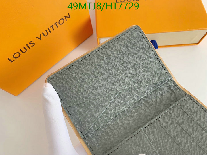 LV Bags-(4A)-Wallet-,Code: HT7729,$ 64USD