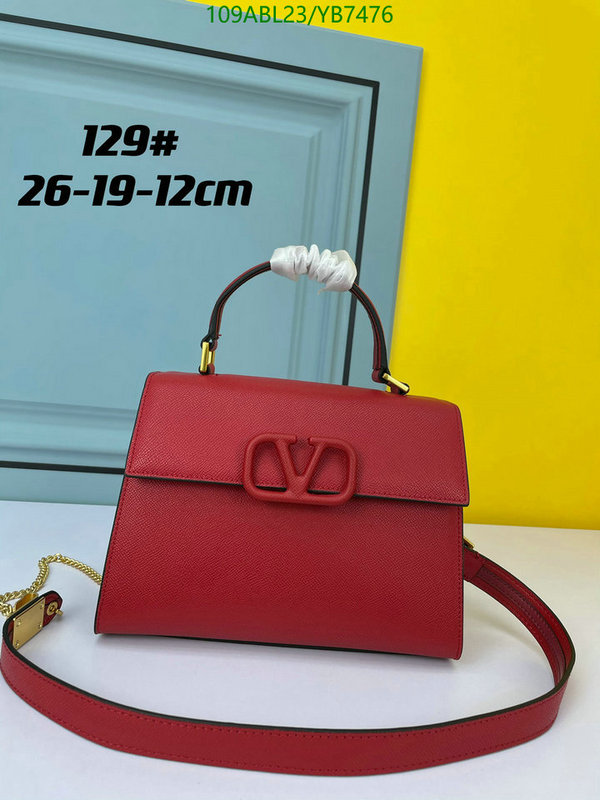 Valentino Bag-(4A)-Handbag-,Code: YB7476,$ 142USD