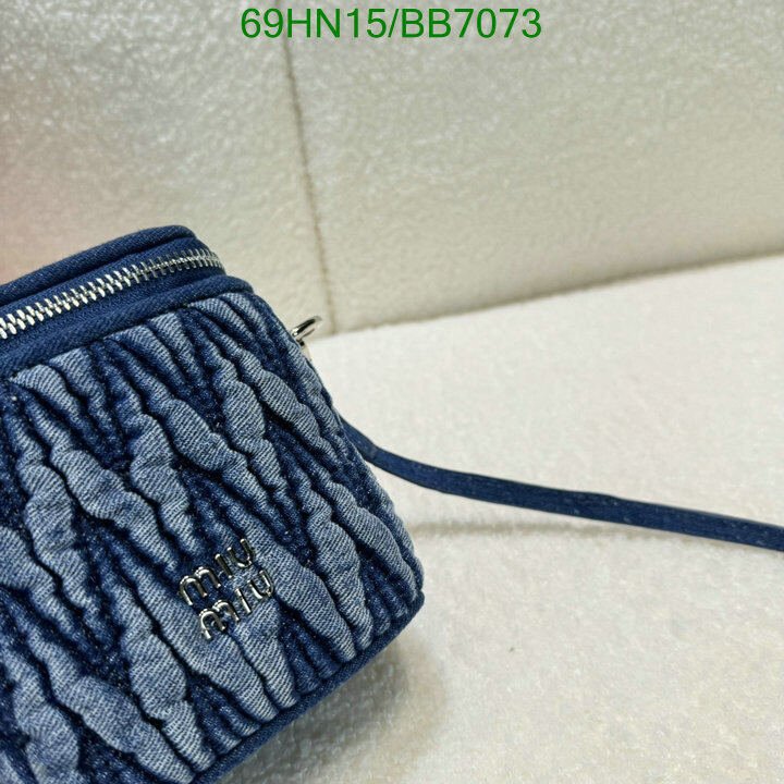 Miu Miu Bag-(4A)-Crossbody- Code: BB7073 $ 90USD