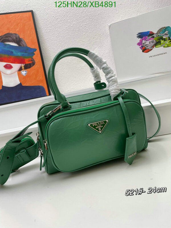 Prada Bag-(4A)-Handbag- Code: XB4891 $ 163USD