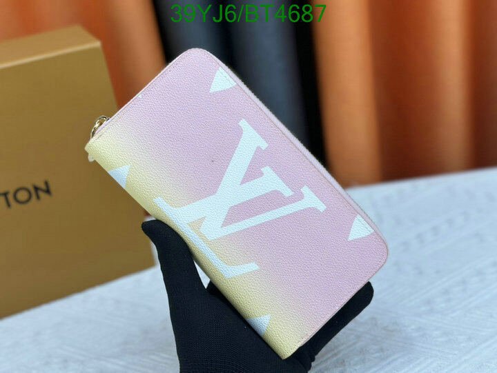 LV Bag-(4A)-Wallet- Code: BT4687 $ 51USD