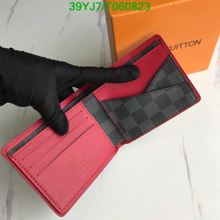 LV Bags-(4A)-Wallet-,Code: T060823,$ 51USD