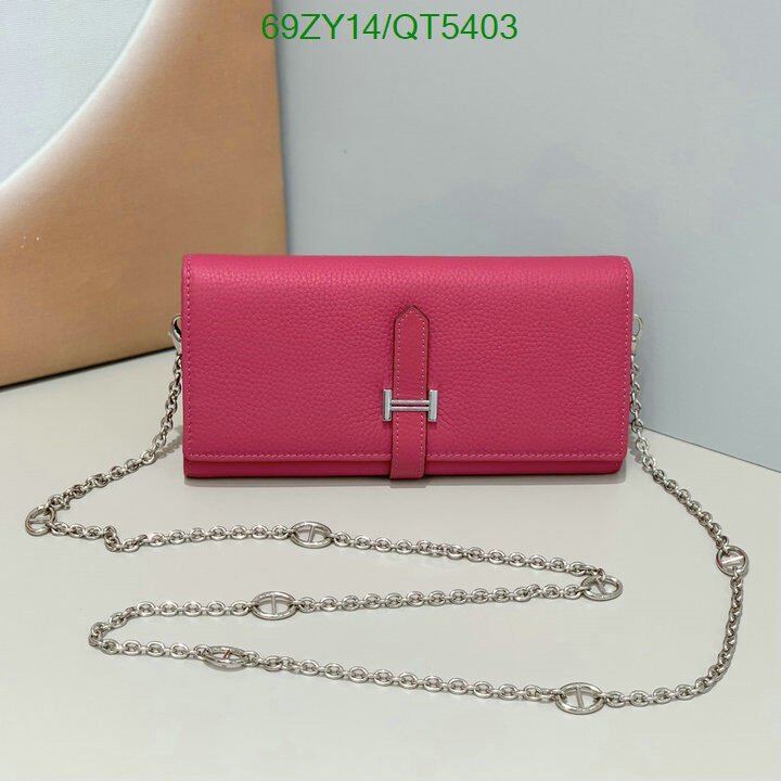 Hermes Bag-(4A)-Wallet- Code: QT5403 $ 90USD