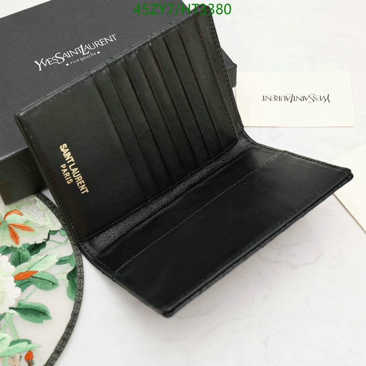 YSL Bag-(4A)-Wallet-,Code: HT3380,$ 59USD