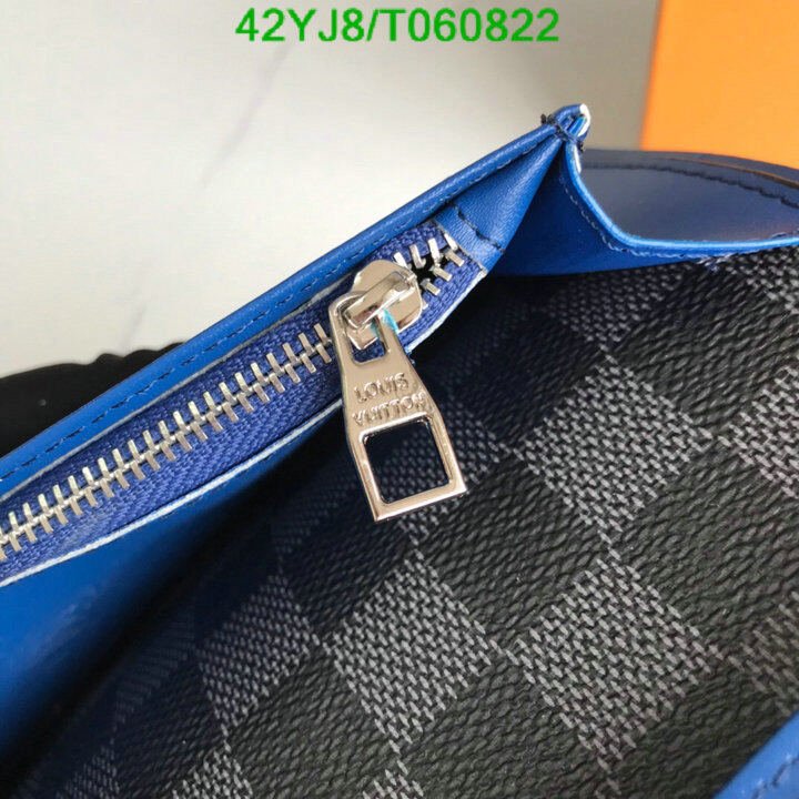 LV Bags-(4A)-Wallet-,Code: T060822,$ 55USD