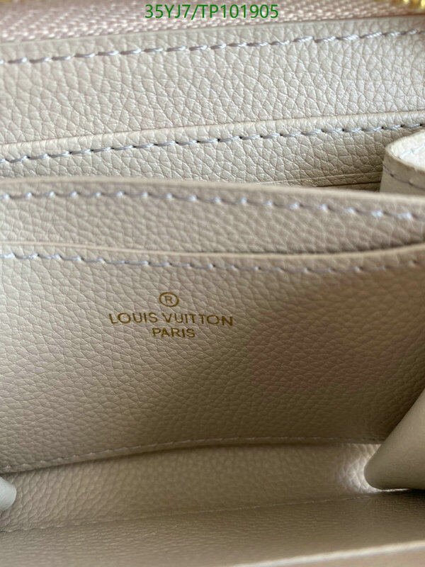 LV Bags-(4A)-Wallet-,Code: TP101905,$ 46USD