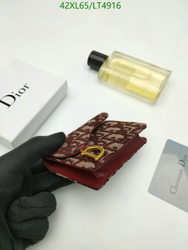 Dior Bags-(4A)-Wallet- Code: LT4916 $ 55USD