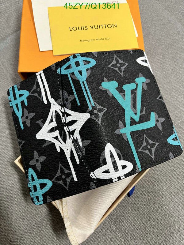 LV Bag-(4A)-Wallet- Code: QT3641 $ 59USD