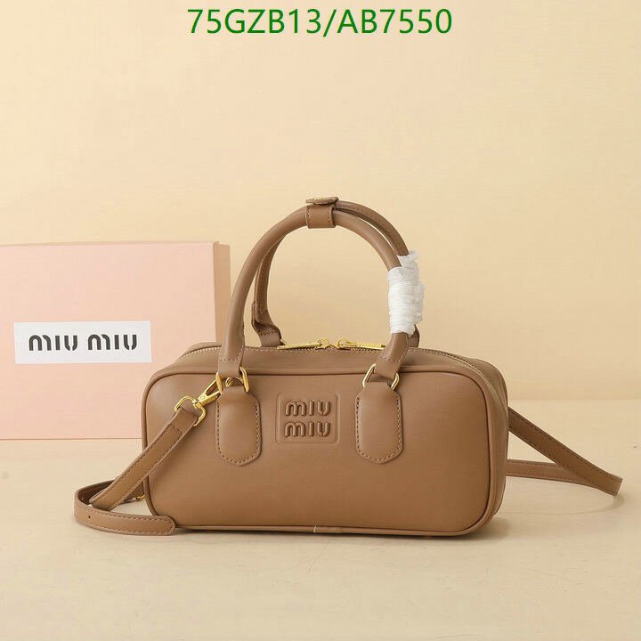 Miu Miu Bag-(4A)-Crossbody- Code: AB7550 $ 98USD