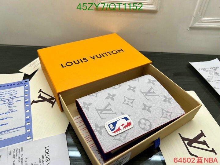 LV Bag-(4A)-Wallet- Code: QT1152 $ 59USD
