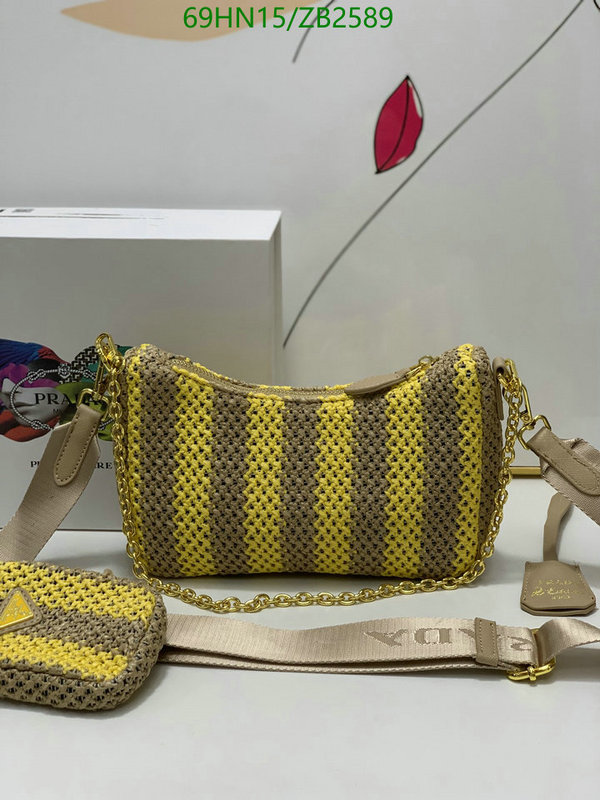 Prada Bag-(4A)-Re-Edition 2005 Code: ZB2589 $ 90USD