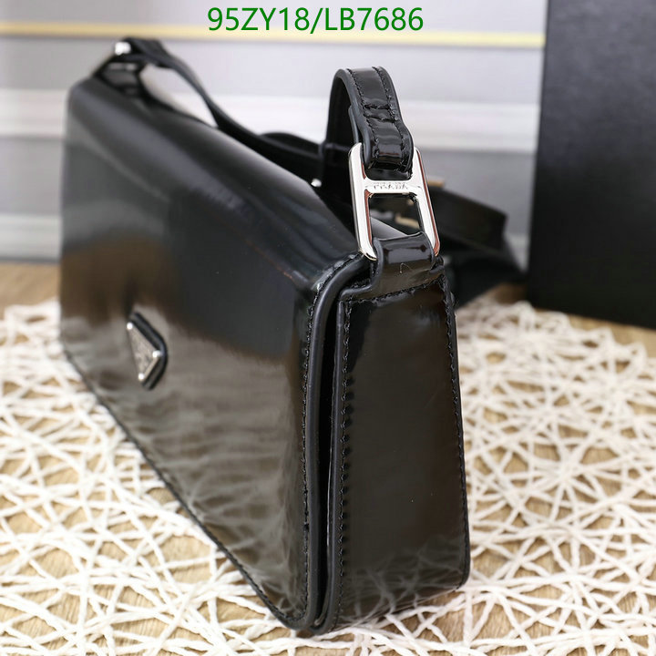 Prada Bag-(4A)-Diagonal- Code: LB7686 $ 124USD
