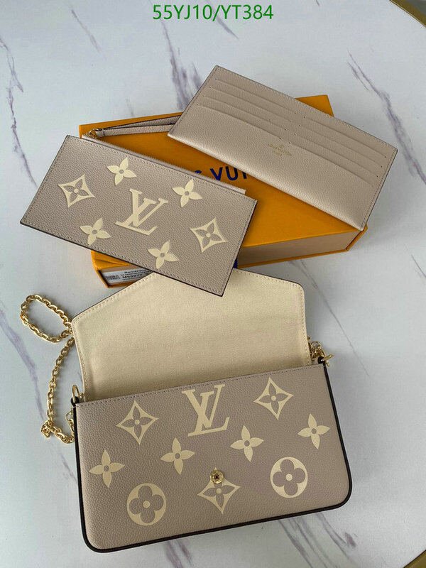 LV Bags-(4A)-Wallet-,Code: YT384,$ 72USD