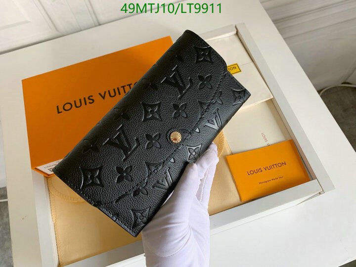 LV Bags-(4A)-Wallet-,Code: LT9911,$ 64USD